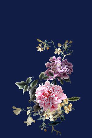 少女印花花型图片