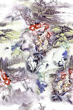 女装印花花型图片