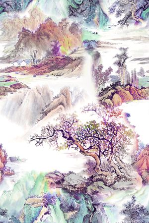 女装印花花型图片