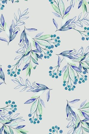 小碎花印花花型图片