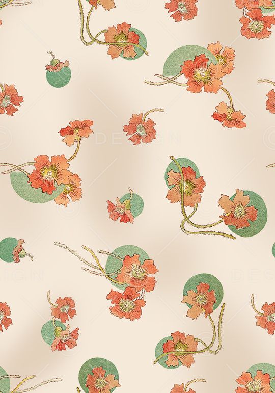 圆形印花花型图片