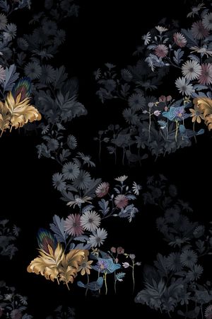 数码花型印花花型图片
