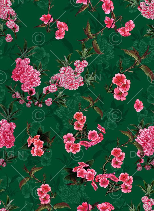 香云纱印花花型图片