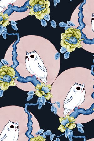 数码花型印花花型图片