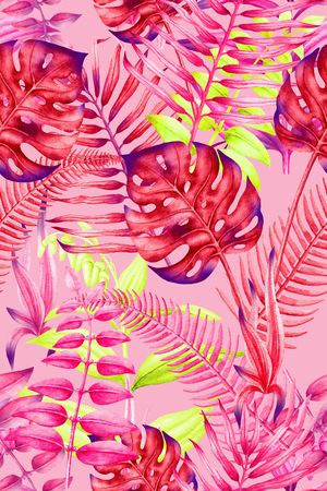 pink印花花型图片