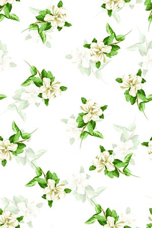 月季花印花花型图片