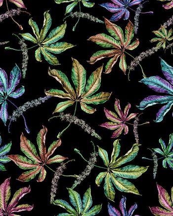 花卉印花花型图片