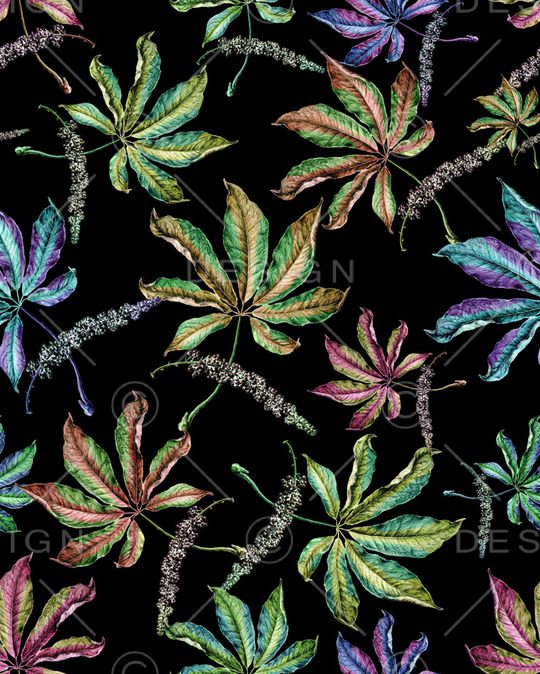 花卉印花花型图片