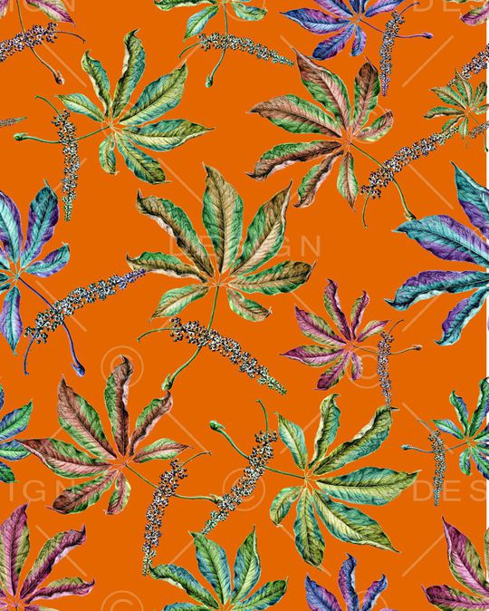 花卉印花花型图片