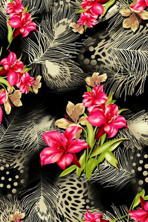数码花型印花花型图片