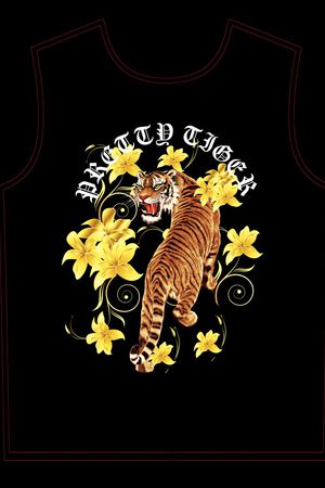 数码花型印花花型图片