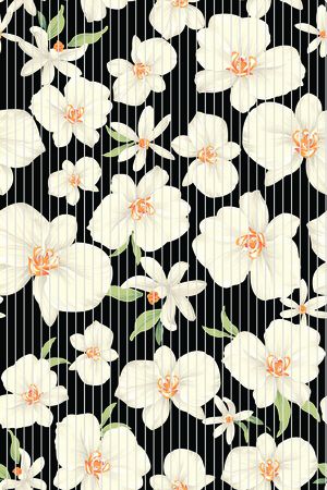 花卉印花花型图片