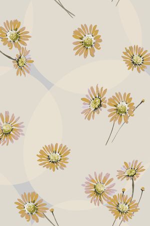 小碎花印花花型图片