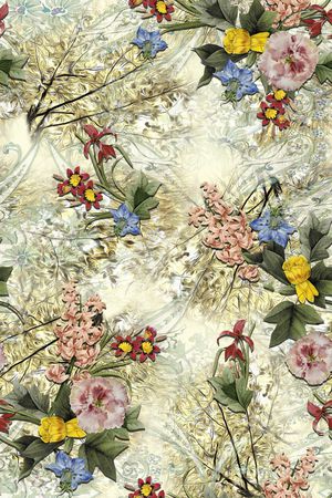 数码花型印花花型图片