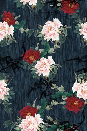 民族风印花花型图片