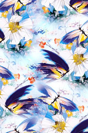 数码花型印花花型图片