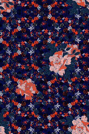 数码花型印花花型图片