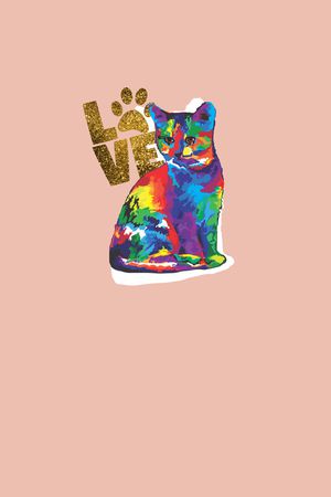 猫印花花型图片