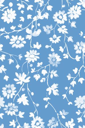 小碎花印花花型图片