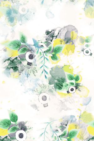 数码花型印花花型图片
