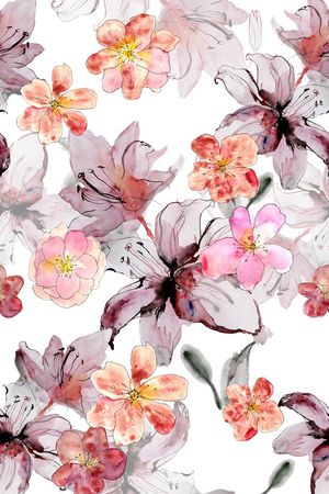 素雅印花花型图片