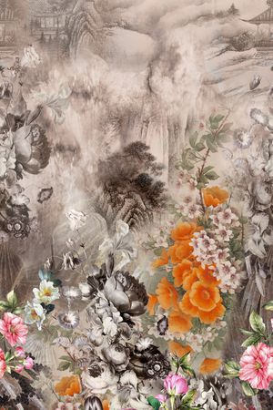 花卉印花花型图片