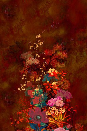 数码花型印花花型图片