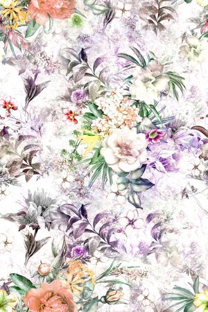 数码花型印花花型图片