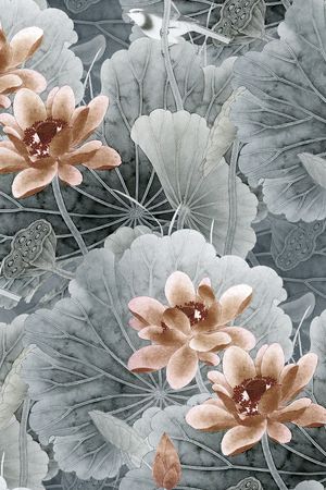 香云纱印花花型图片