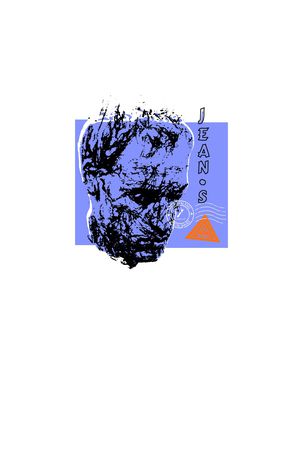 人物印花花型图片