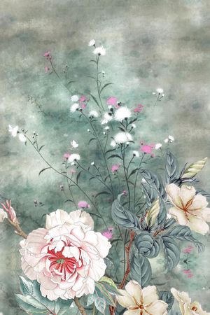 数码花型印花花型图片