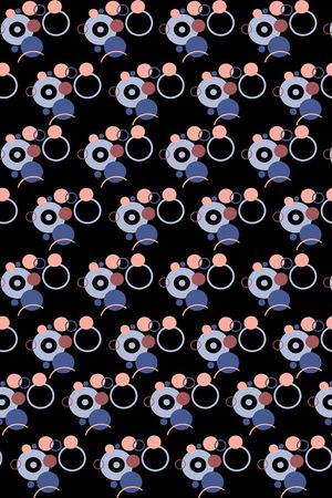 素雅印花花型图片