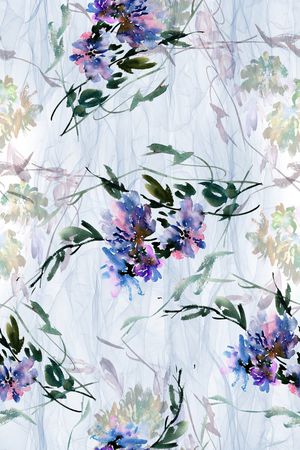 数码花型印花花型图片