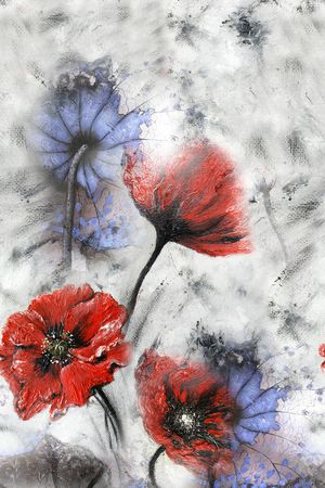 花卉印花花型图片