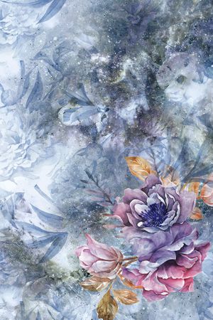 数码花型印花花型图片