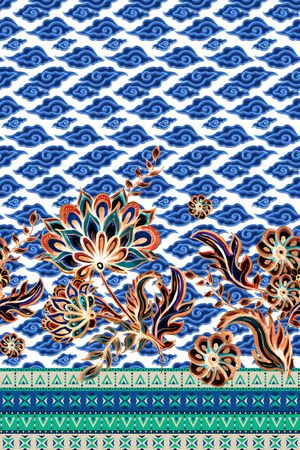 民族风印花花型图片
