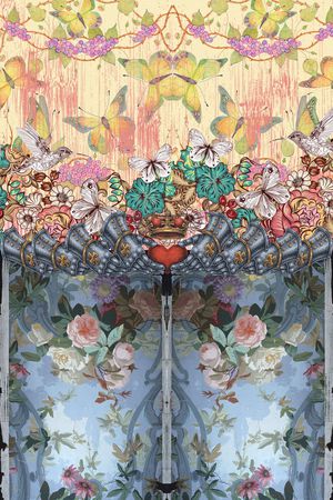 定位花印花花型图片