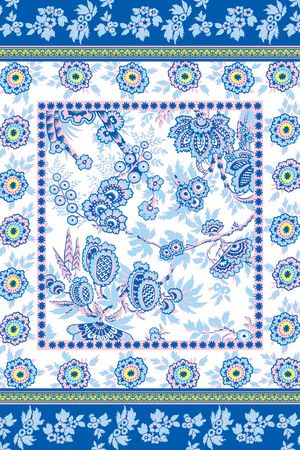 条纹印花花型图片