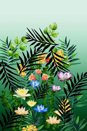 印花印花花型图片
