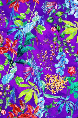 花卉印花花型图片