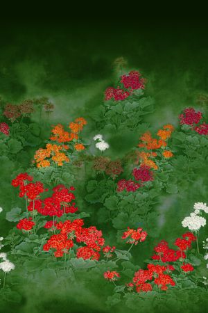 数码花型印花花型图片