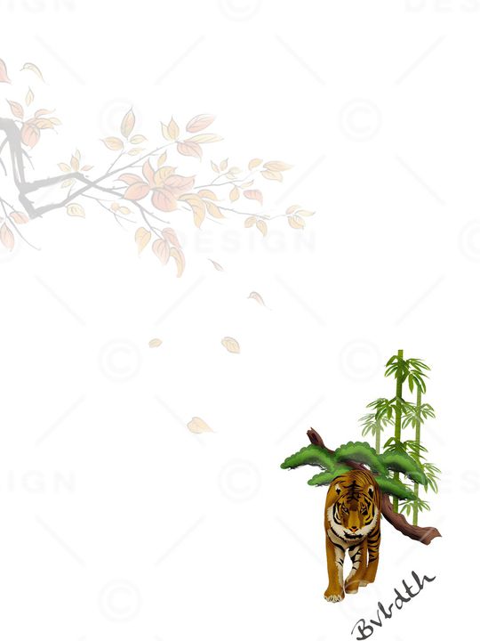 艺术印花花型图片
