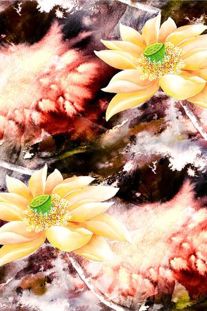 香云纱印花花型图片