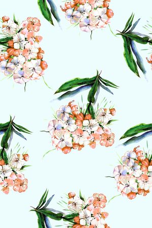 花卉印花花型图片