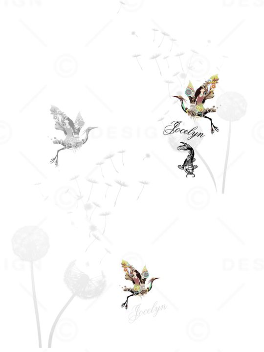创意印花花型图片