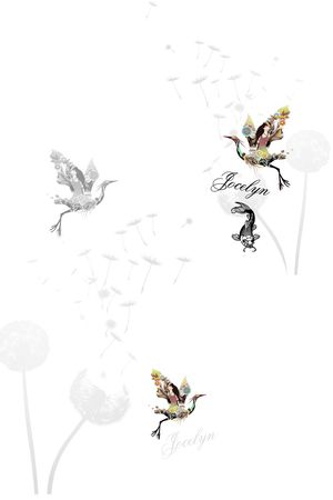 创意印花花型图片