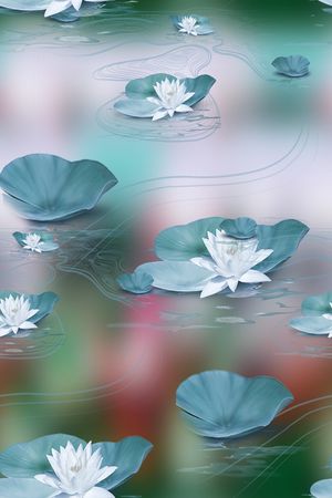 花卉印花花型图片