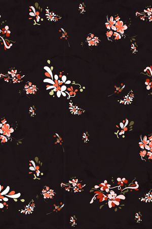 小碎花印花花型图片