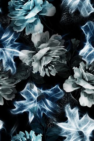 数码花型印花花型图片