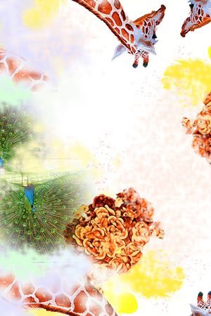 创意印花花型图片